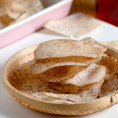 椒盐芋头片香芋片台式网红香芋脆片芋头条非油炸上班追剧喝茶零食