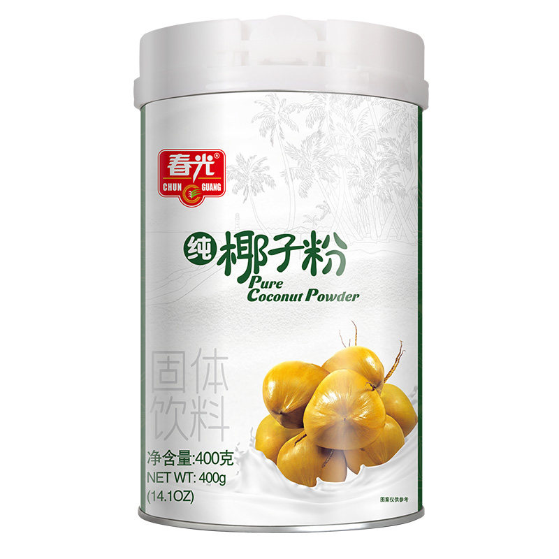 春光食品海南特产椰子400g椰奶椰汁早餐冲饮天然粉粉食品