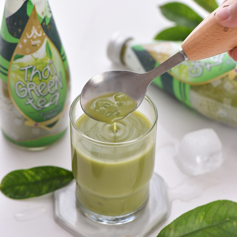 清仓泰国进口低脂绿茶红茶风味奶茶2瓶