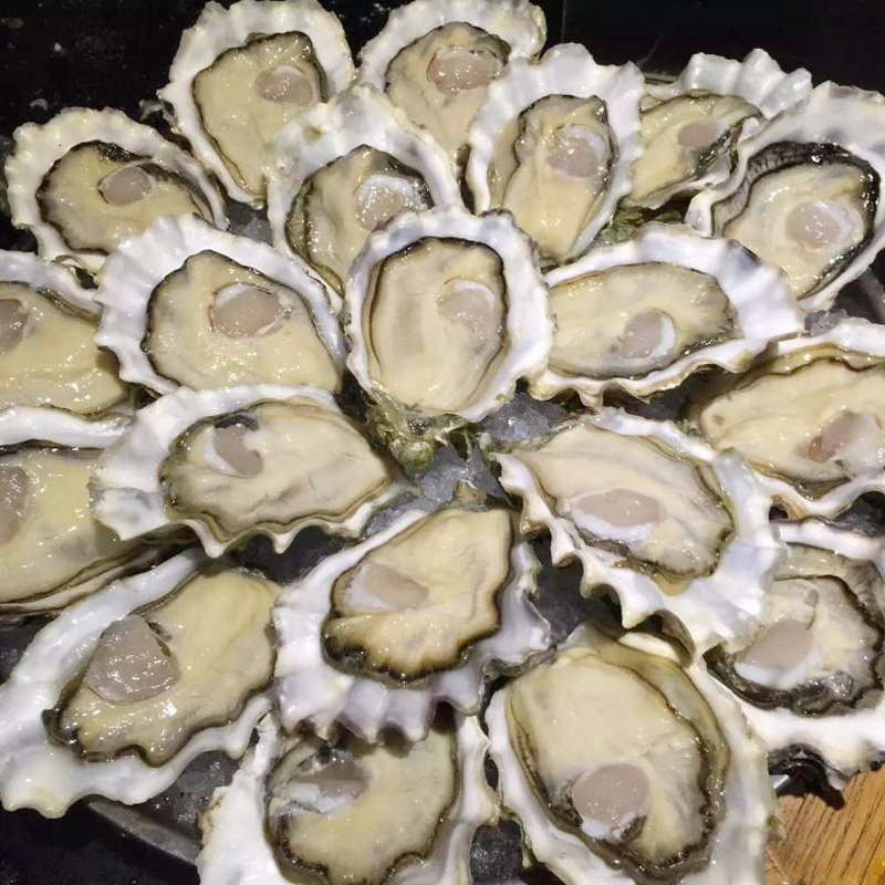 蚝门盛宴 美国熊本进口生蚝空运即食高端海鲜刺身级牡蛎12粒/箱-mc