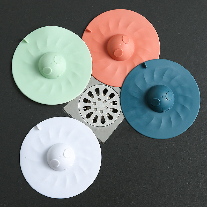 防臭地漏卫生间厕所防反神器防虫厨房密封硅胶地漏防臭器