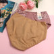 Gujin underwear counter genuine women's high waist briefs cotton large size cotton shorts 18813 Gujin underwear counter genuine women's high waist briefs cotton large size cotton shorts 18813