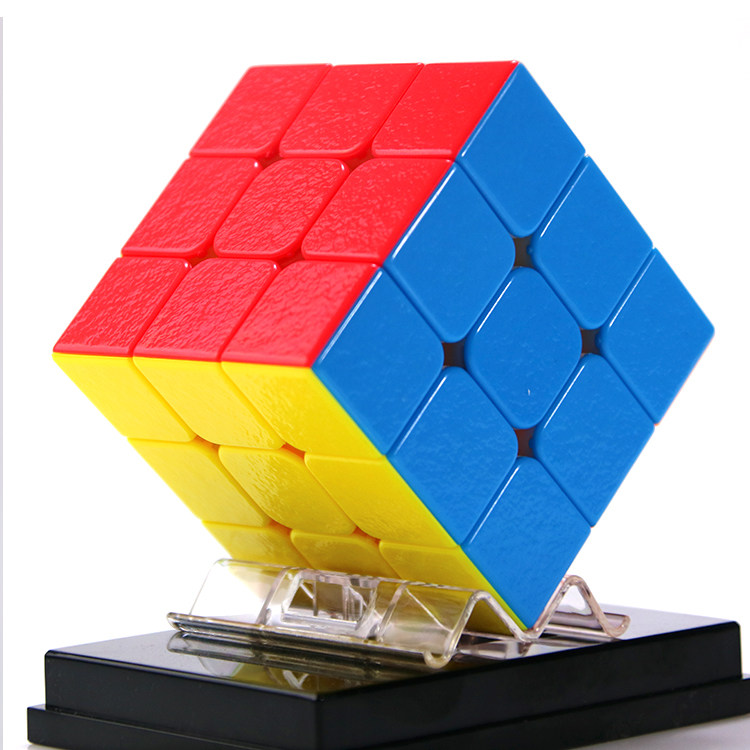 圣手三阶磁力魔方实色竞速比赛顺滑24阶5mr.m磁先生初学益智玩具