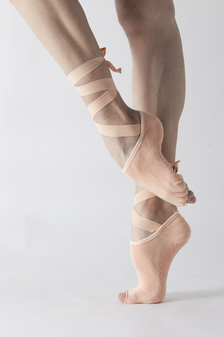北舞绑带瑜伽袜普拉提瑜伽运动袜舞蹈防滑袜子男女空中瑜伽袜子