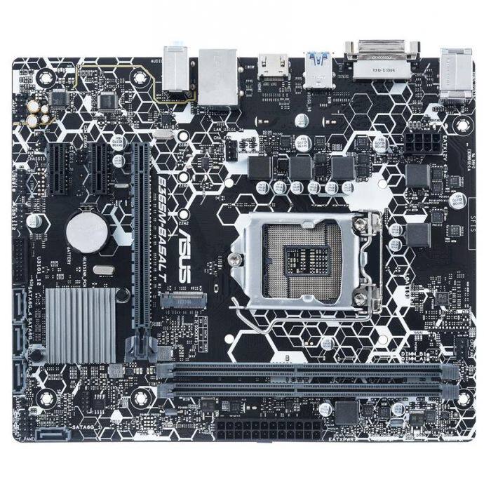 主板充新asus华硕b365mb360h3101151ddr4集显主板