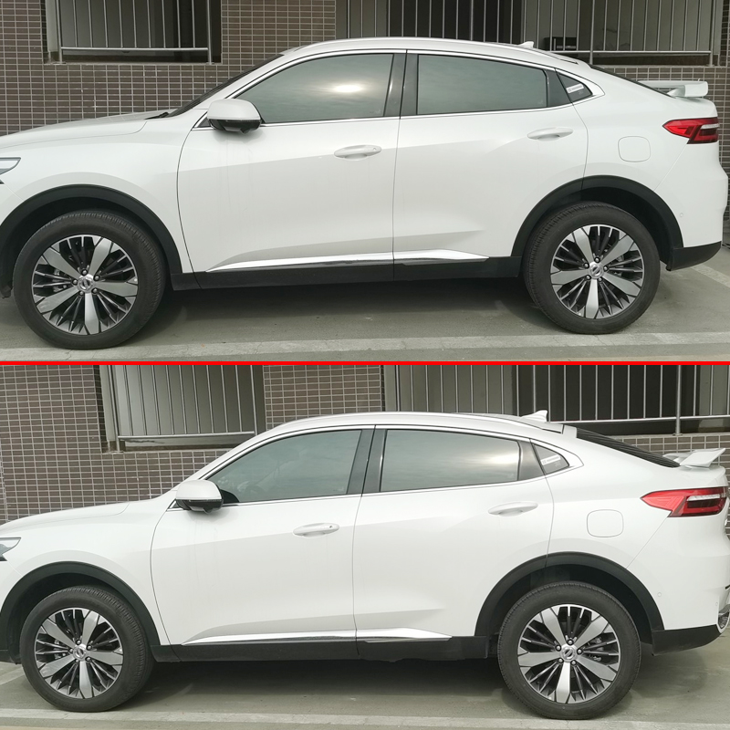 f7x尾翼适用于哈弗改装长城vv7gt打孔烤漆风翼尾翼