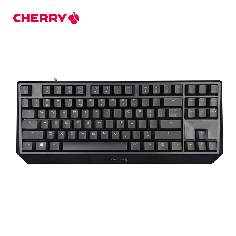 cherry樱桃 mx 1.0 tkl rgb 背光电竞有线游戏机械键盘108键87键