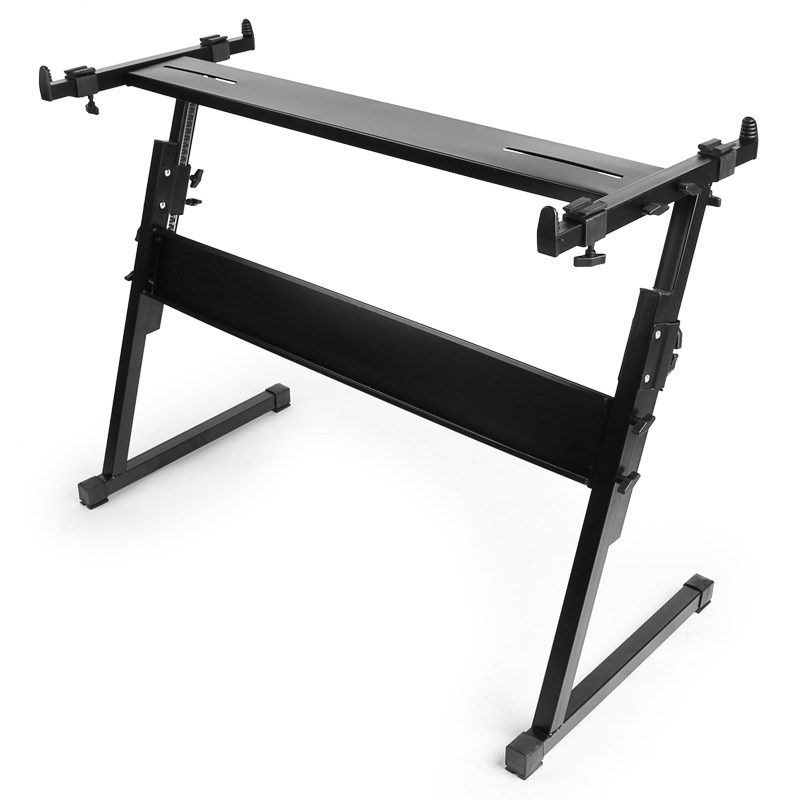 琴架通用双管钢琴合成器加粗可折叠电子琴支架键盘架