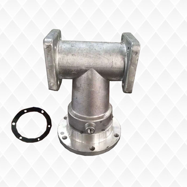 高压水炮三通360旋转带定位方形炮头底座绿化洒水车轴承喷头