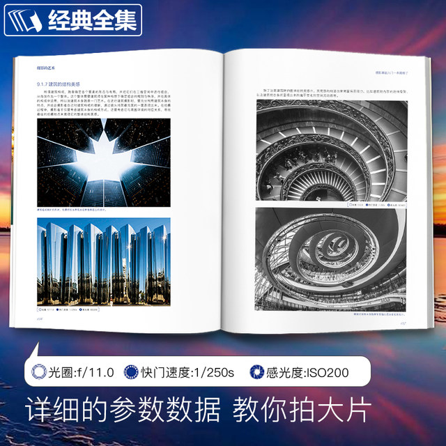 The Complete Works of classic art photography of an introductory textbook basic composition skills Daquan books Portrait Still Life Landscape lighting technology play late New York black and white digital SLR beginners to use mobile phones proficient teaching process The Complete Works of classic art photography of an introductory textbook basic composition skills Daquan books Portrait Still Life Landscape lighting technology play late New York black and white digital SLR beginners to use mobile phones proficient teaching process