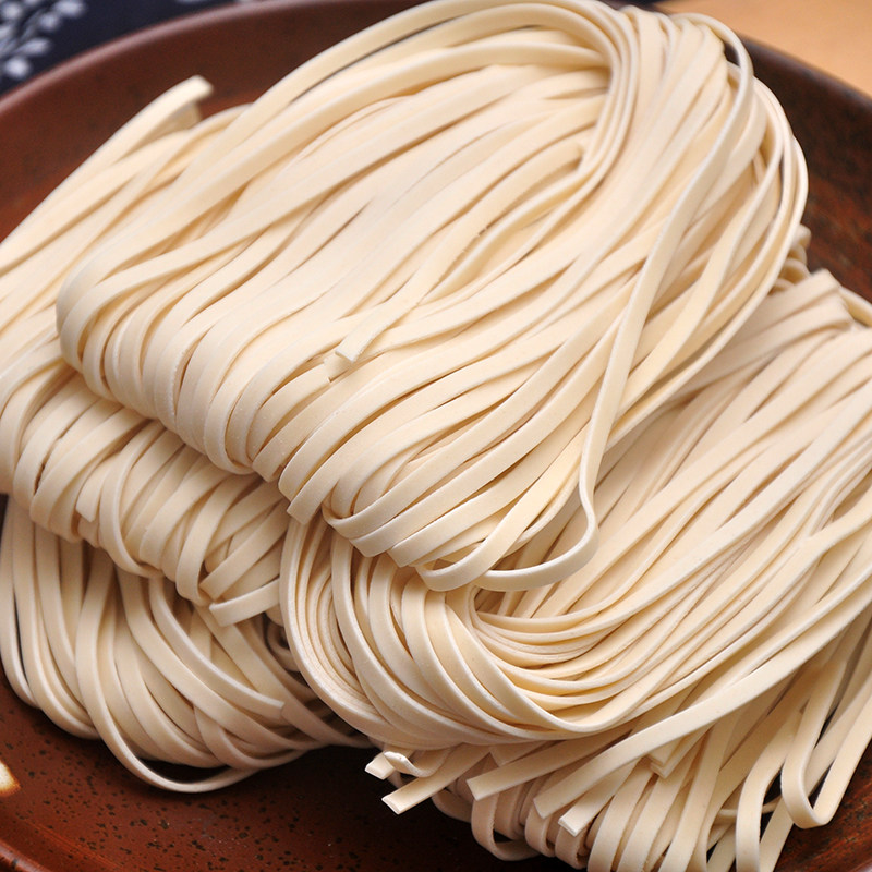 台湾宏金金富台南日晒关庙刀削面手工粗面待煮面条