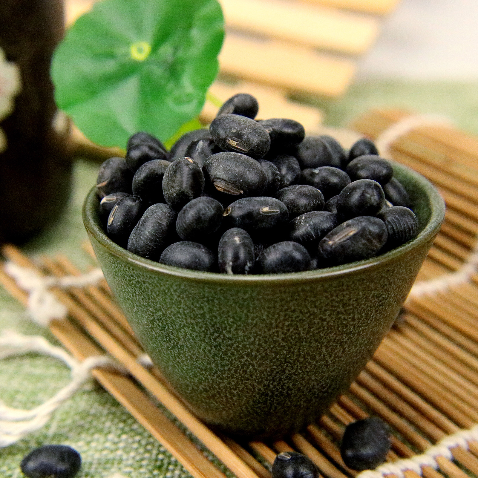 黑豆新货农家自产绿心大黑转基因绿芯杂粮250g黑豆