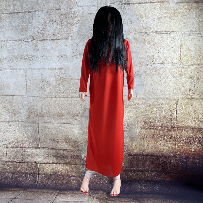 万圣节红衣吊鬼挂鬼尸体鬼屋密室酒吧恐怖女鬼其它