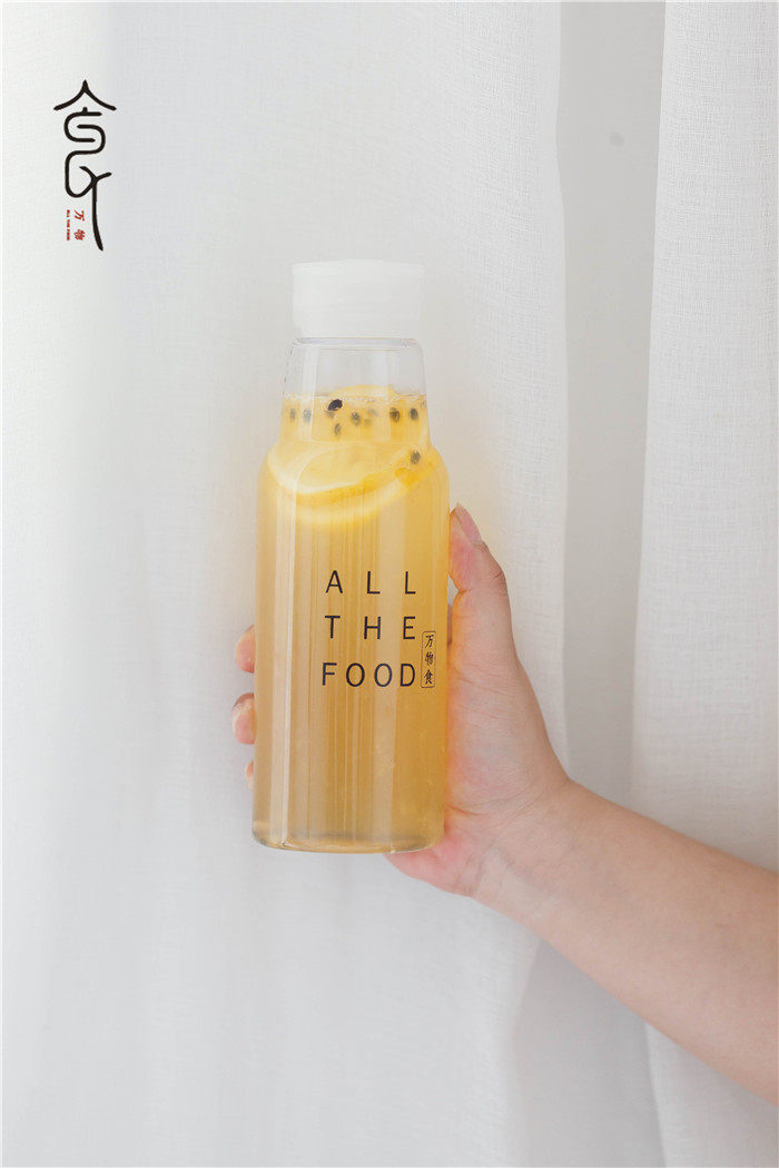 万物食蜂蜜柠檬百香果蜜果茶泡水茶饮冷泡可常温保存