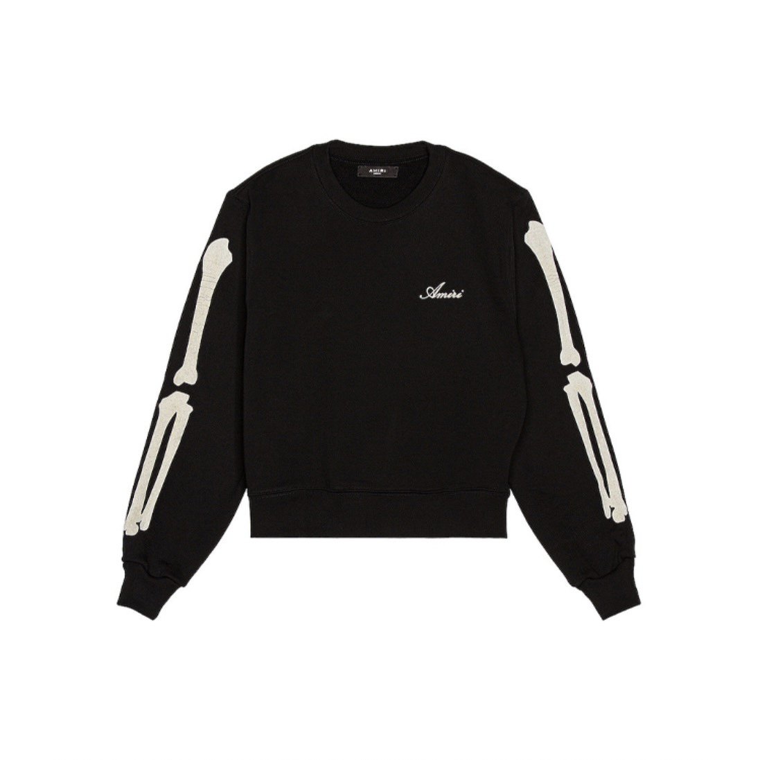 amiri新款潮流潮流美美式时尚圆领刺绣留学男女卫衣