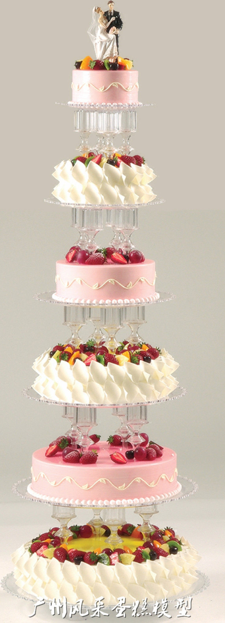 蛋糕10层高端婚庆模型新款欧式水果巧克力开业仿真水果