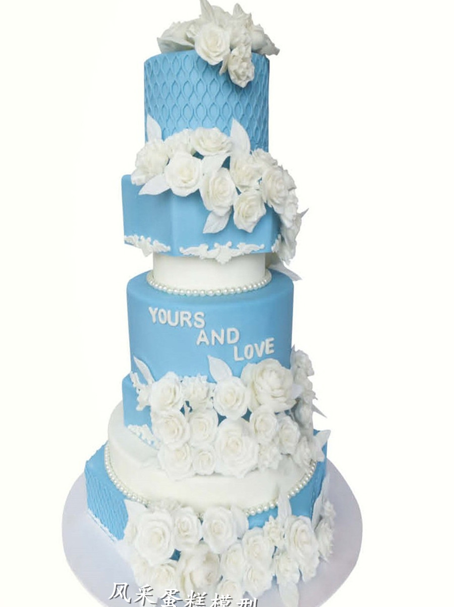 蛋糕模型高端多层婚庆翻糖鲜花开业庆典婚礼仿真水果
