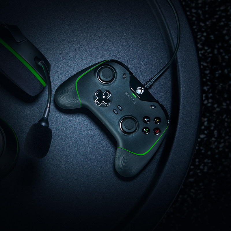 v2razer雷蛇幻影战狼幻彩兼容pc游戏xbox游戏手柄