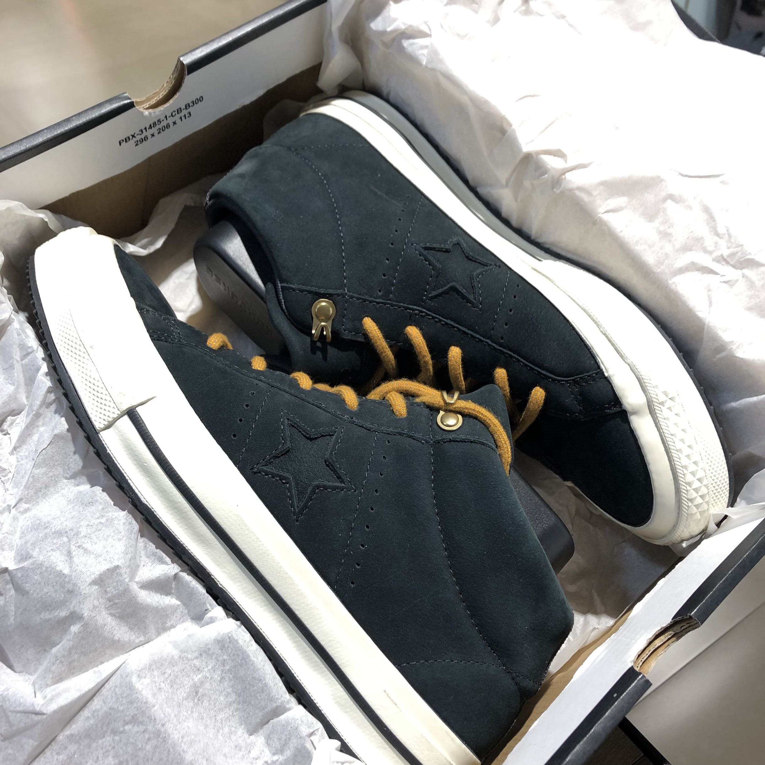 匡威秋冬onestar中帮牛皮加厚保暖防滑休闲板鞋