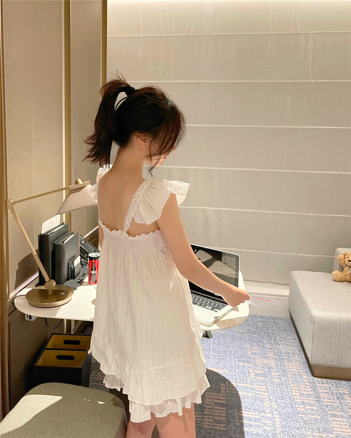 睡衣夏季吊带性感白色甜美减龄公主风薄款夏天睡衣