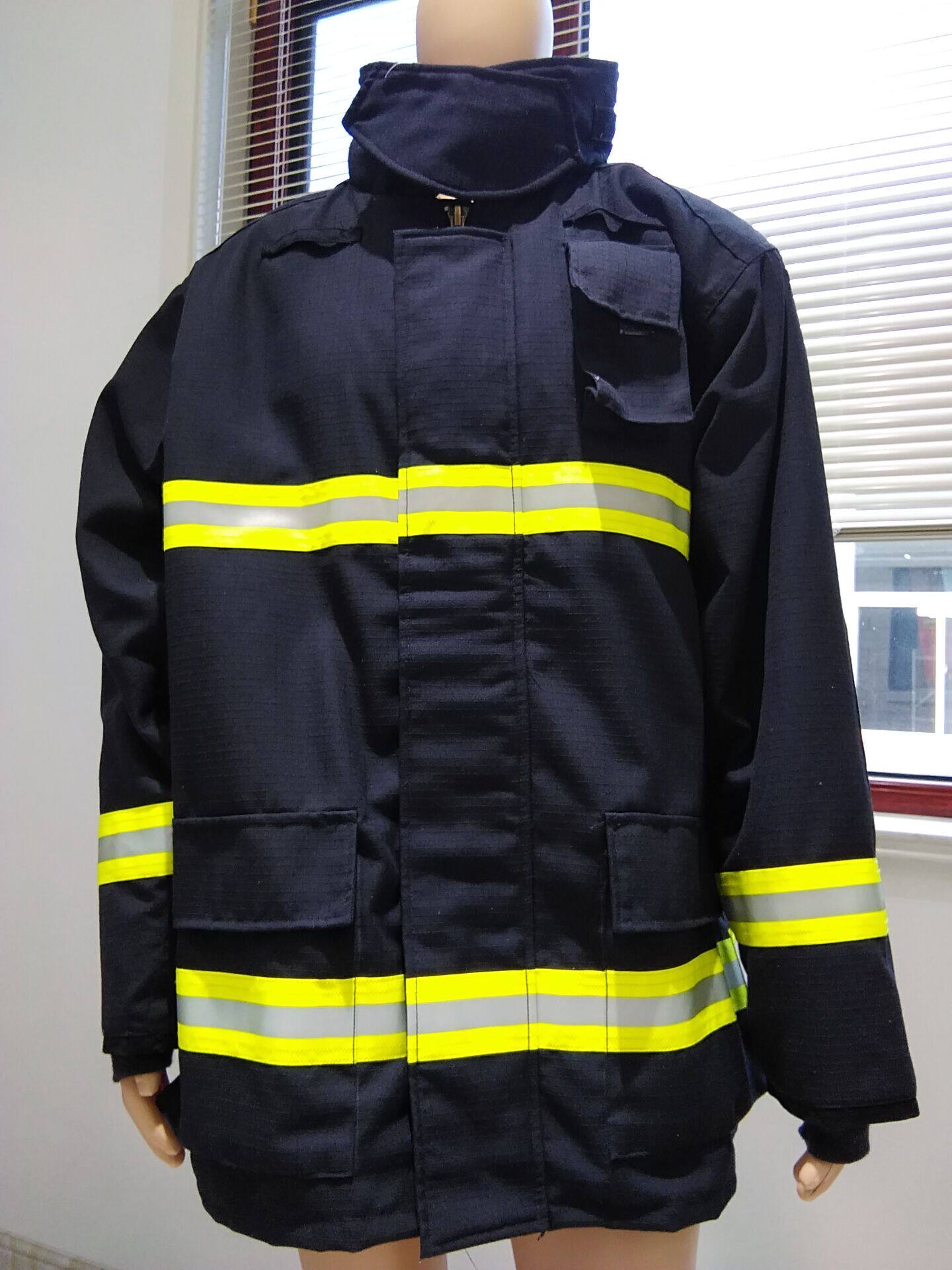 劳卫士消防员灭火防护服消防战斗防火耐高温阻燃lws004a防护服