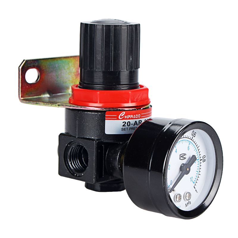 空气减压阀调压阀ar2000气压调节阀气动气泵压力2分精密调压阀