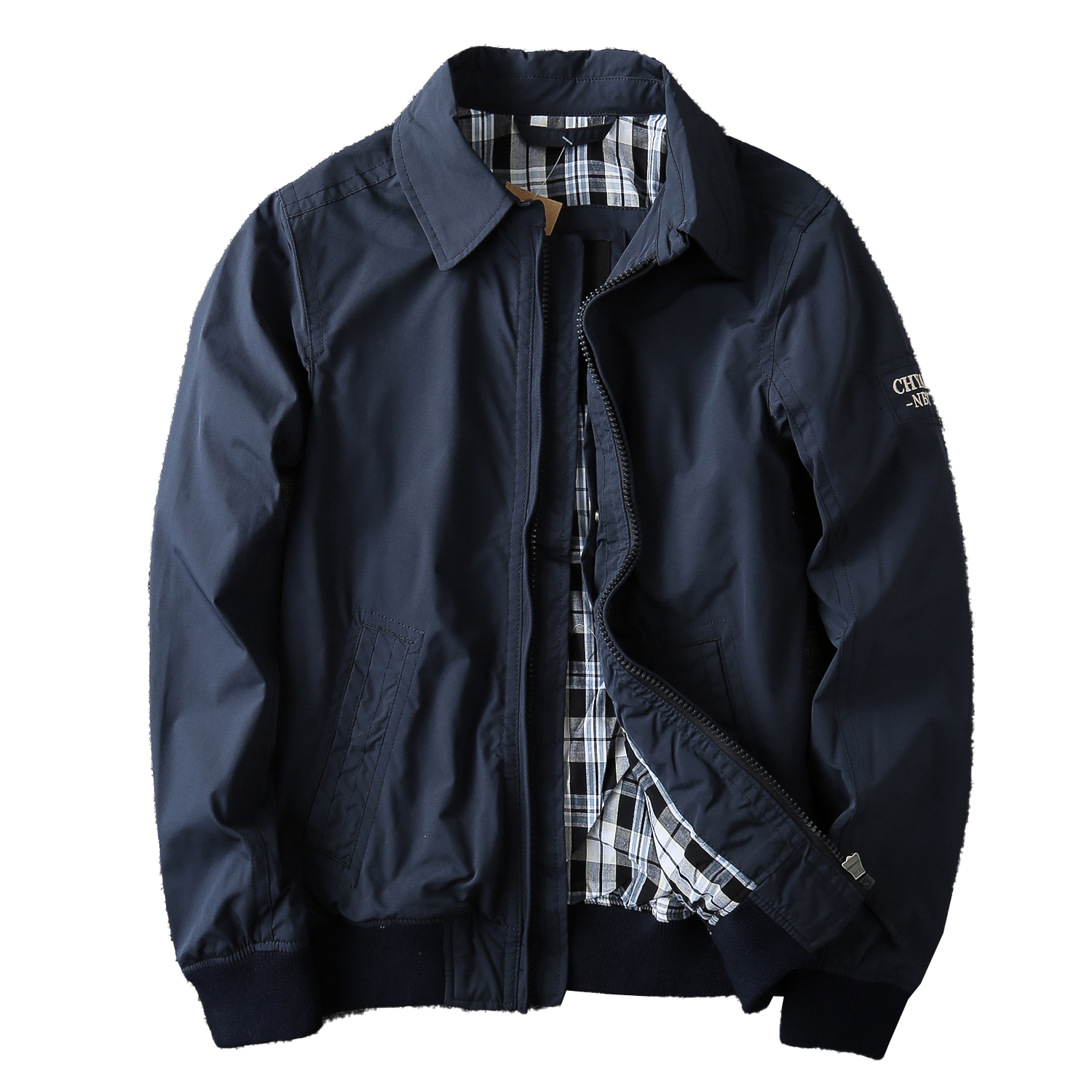 美国新款AF夹克男外套休闲春秋工装立领夹克经典简约百搭防风男士