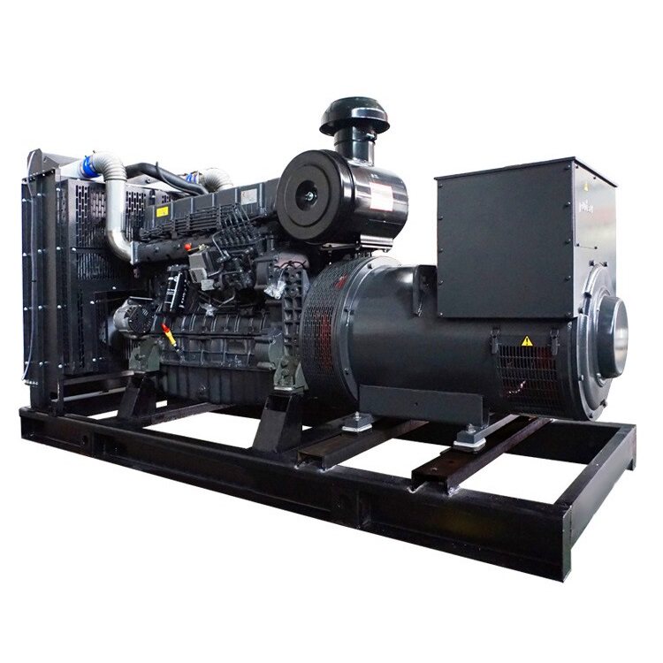 发电机组大型上柴股份上柴动力300kw柴油12v135福康康斯柴油发电机