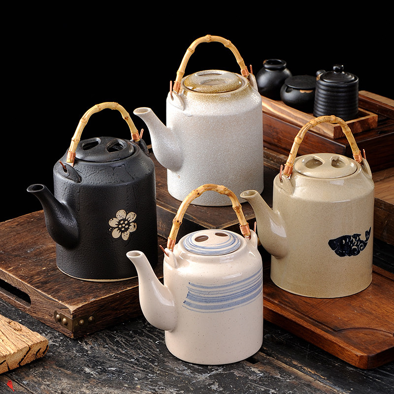 中国茶壶怀旧复古套装茶具古风国风中式陶瓷茶壶