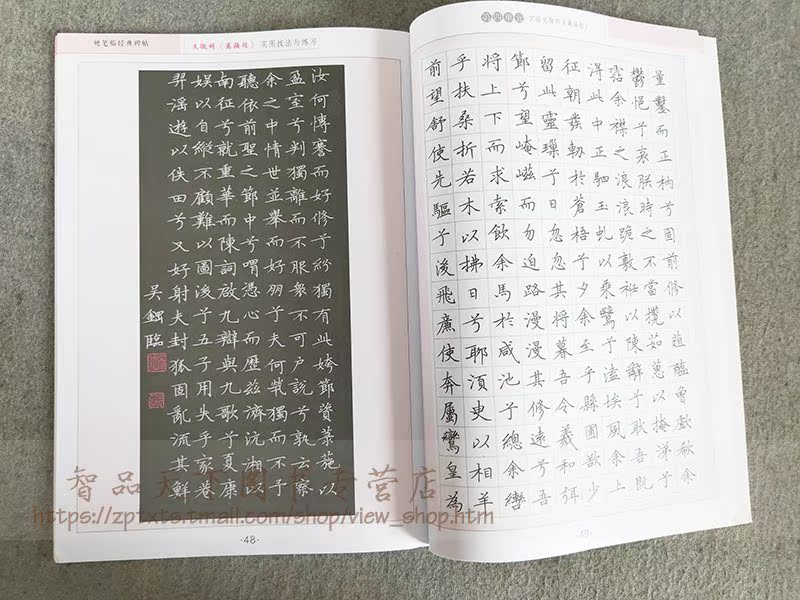 硬笔临摹钢笔美术江西摹本自学古帖字帖练字书法