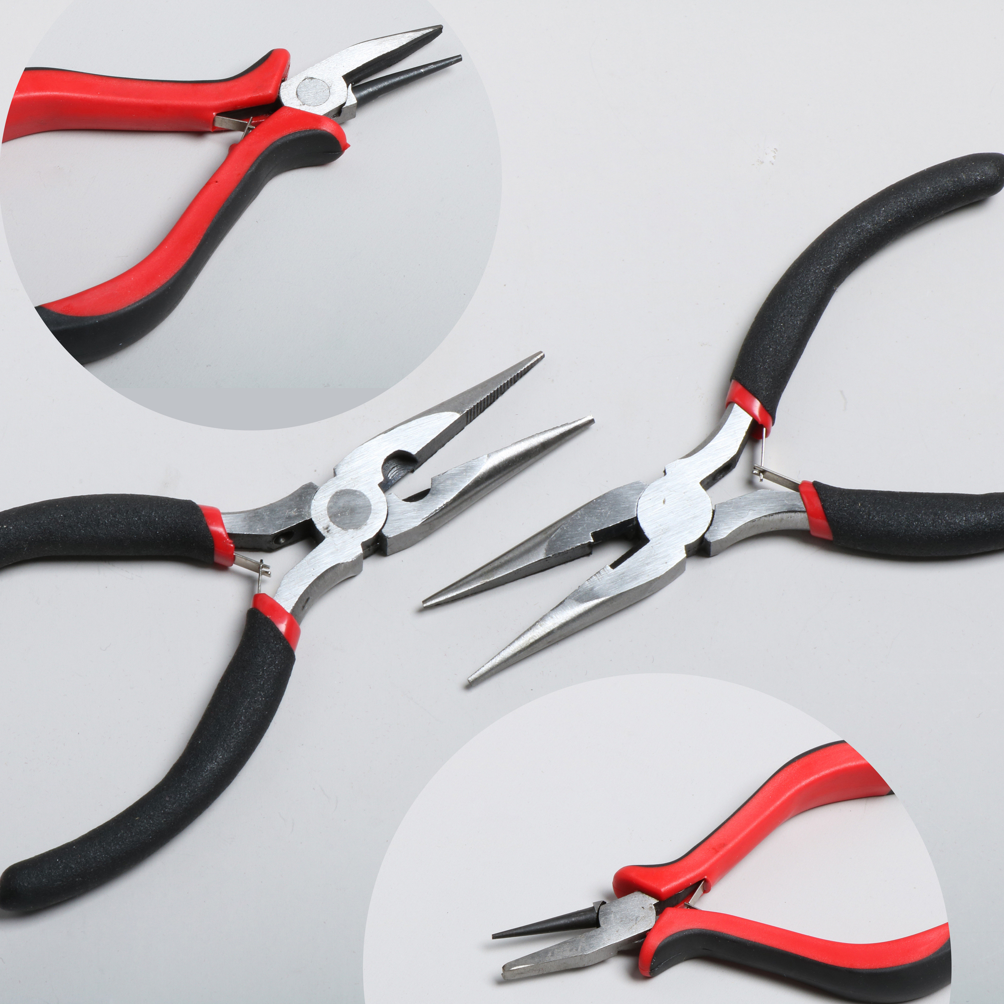 手工钳子尖嘴钳剪线卷针钳绕线圆头钳开圈diy饰品其他diy饰品配件