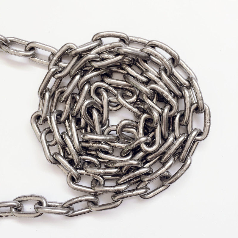 304不锈钢防爆冲狗链子缓冲铁链条牵引绳链中型大型犬遛狗绳加长