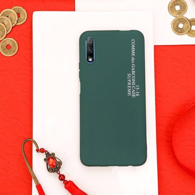 Huawei glory 9x mobile phone case silica gel ultra thin frosted soft shell personality horn high end fashion men's and women's 9xpro Huawei glory 9x mobile phone case silica gel ultra thin frosted soft shell personality horn high end fashion men's and women's 9xpro