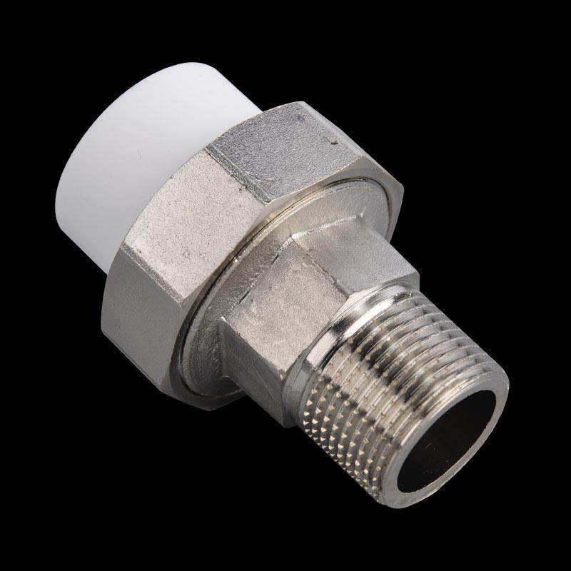 ppr外丝活接20 25铜活接头4分6分1寸铁活接ppr管件水管配件