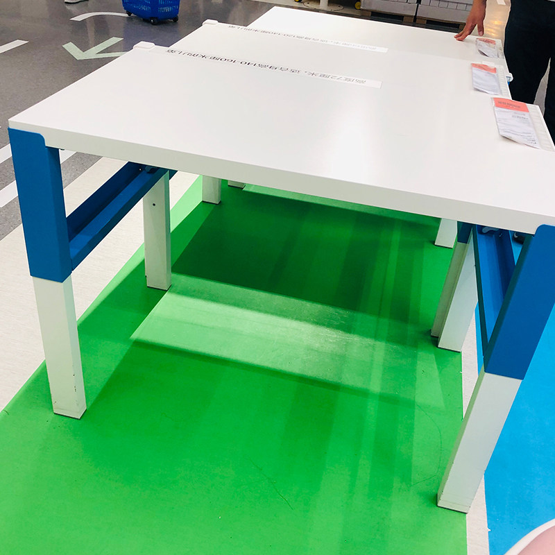 儿童书桌宜家代购佩尔学习桌子写字电脑桌可调书桌