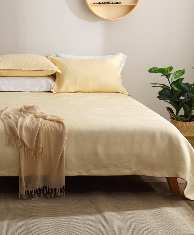 100汉麻凉席亚麻三件件套18米20m加厚夏季凉席