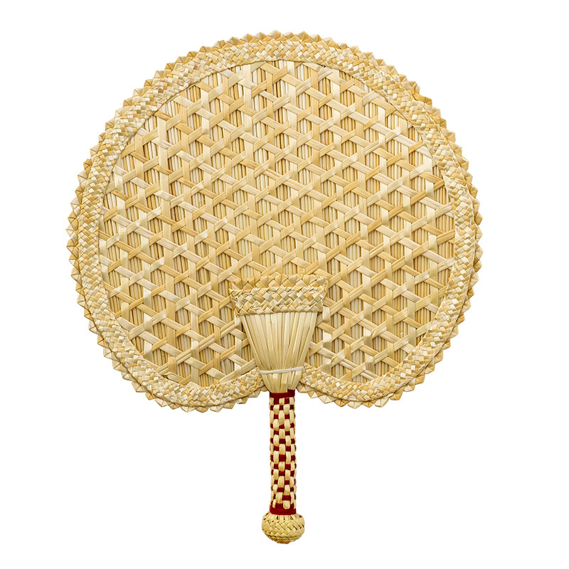 手工编织扇子老式大蒲扇夏季驱蚊芭蕉麦秸草编儿童随身古典中国风_双