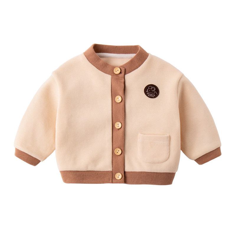 婴儿外套春秋宝宝2022新款韩版春装开衫小童普通外套