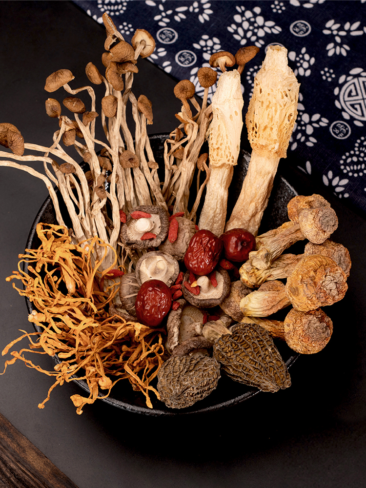 特产煲汤食材菌菇盒装干货铜仁乡人贵州菌竹其它干货