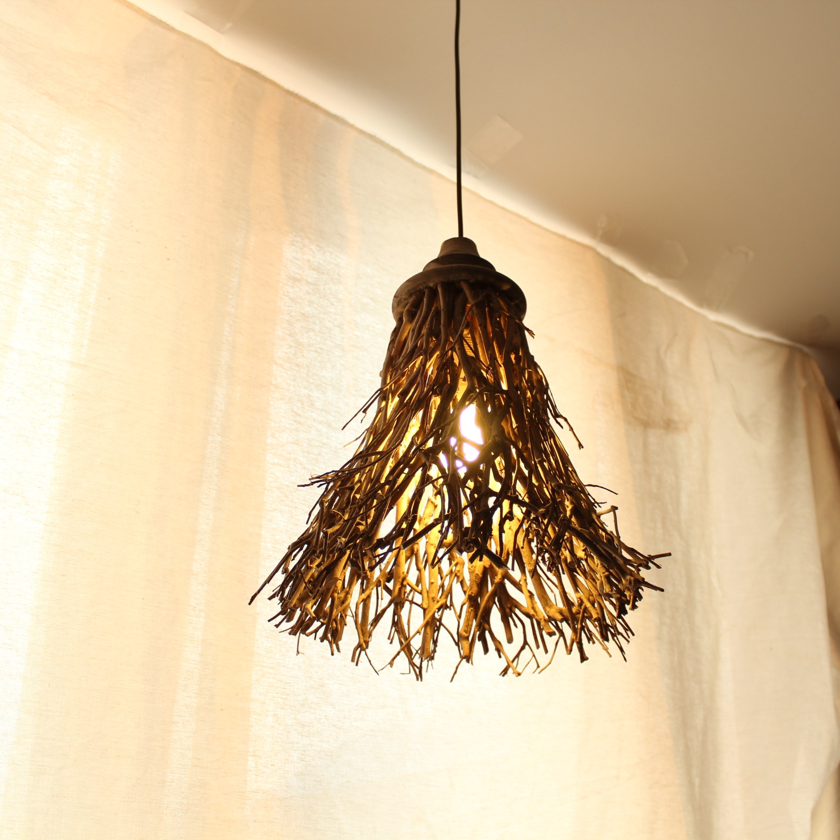 di-home棣创意树枝吊灯原生态民宿风格灯具餐厅咖啡厅木屋度假村