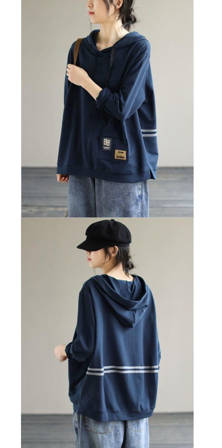 一女女士成人宽松大码龟背连帽裁剪电子版a4卫衣定制