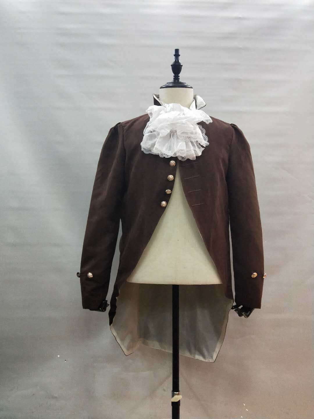 中世纪复古绅士侍应生服装出租酒吧服务生演出服文艺复兴平民服装