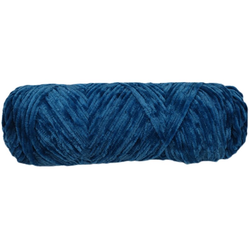 雪尼尔粗线材料钩针拖鞋衣服帽子编织金丝绒线团毛线