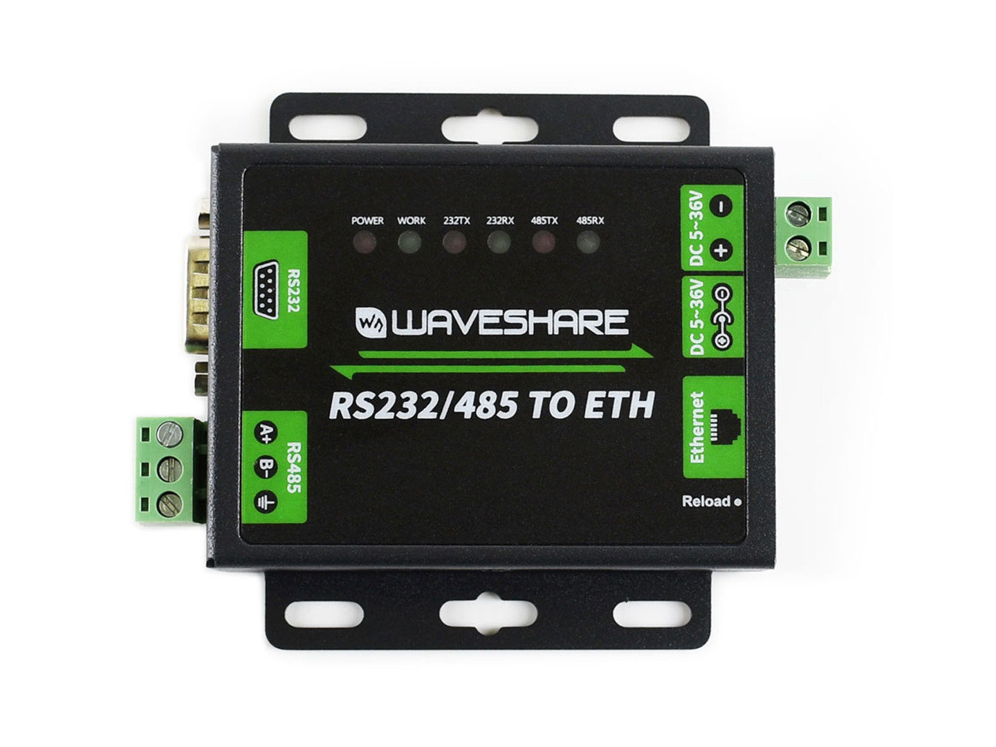 rs232485转以太网串口服务器modbustcp模块工业双向透传开发板