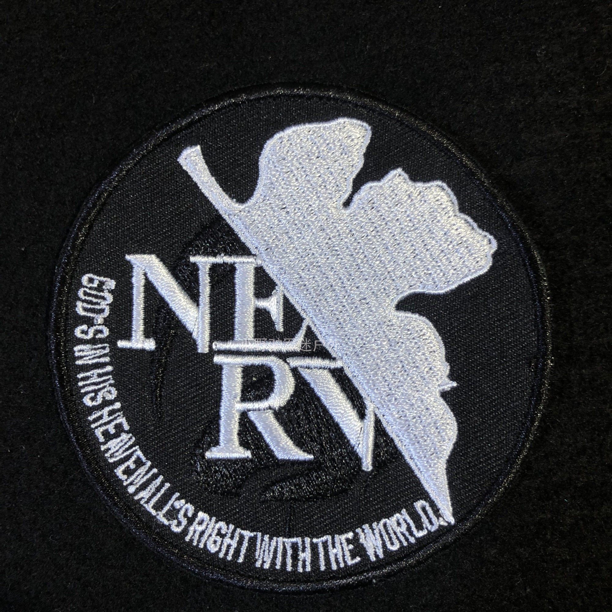 新世界福音战士剧场nerv臂章刺绣魔术背包贴章贴章