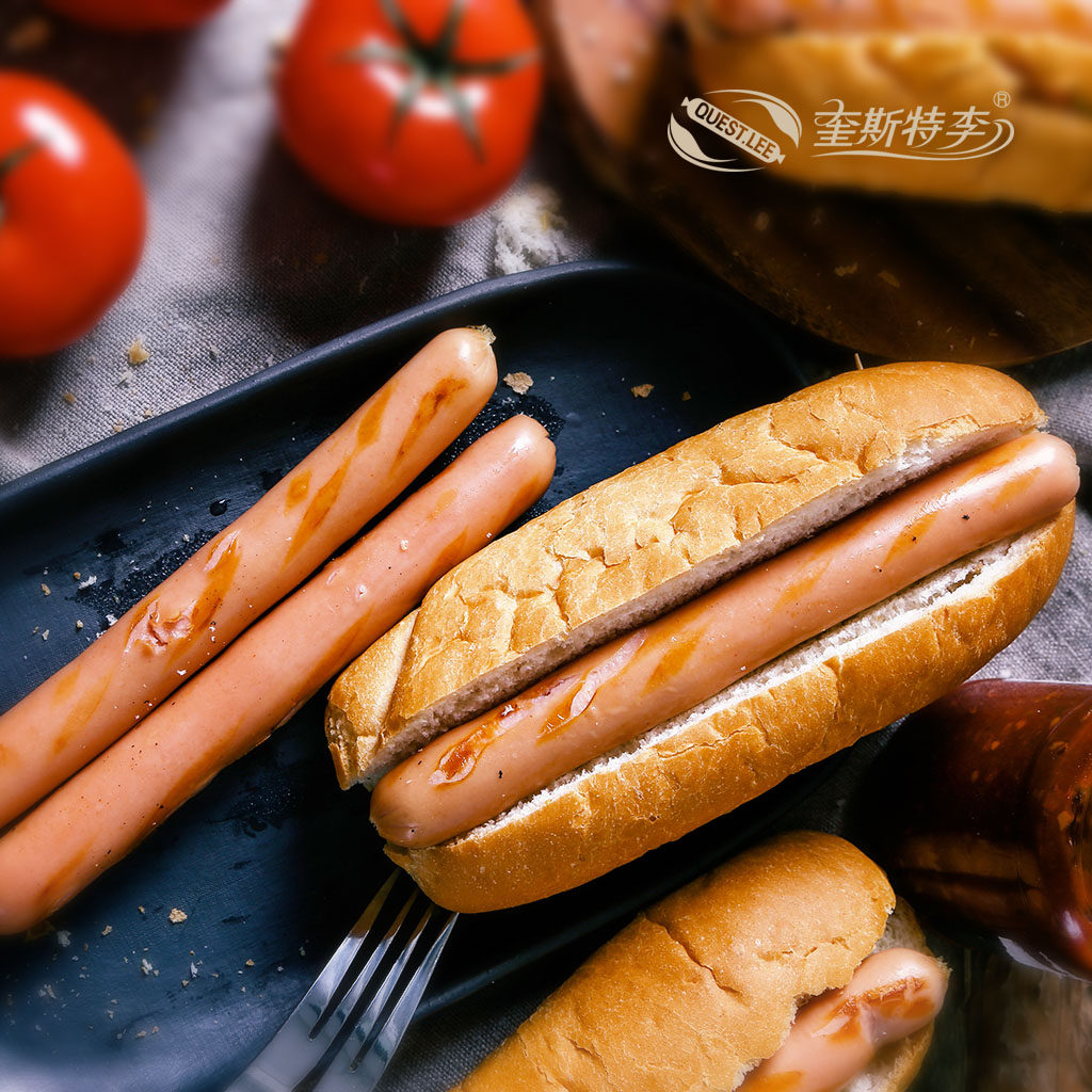 【法兰克福香肠500g】奎斯特李 酒店热狗肠德式营养早餐