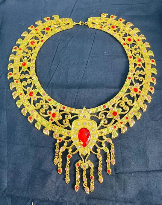 新款民族风傣族手镯特色金色女式银色臂环指套其他工艺饰品