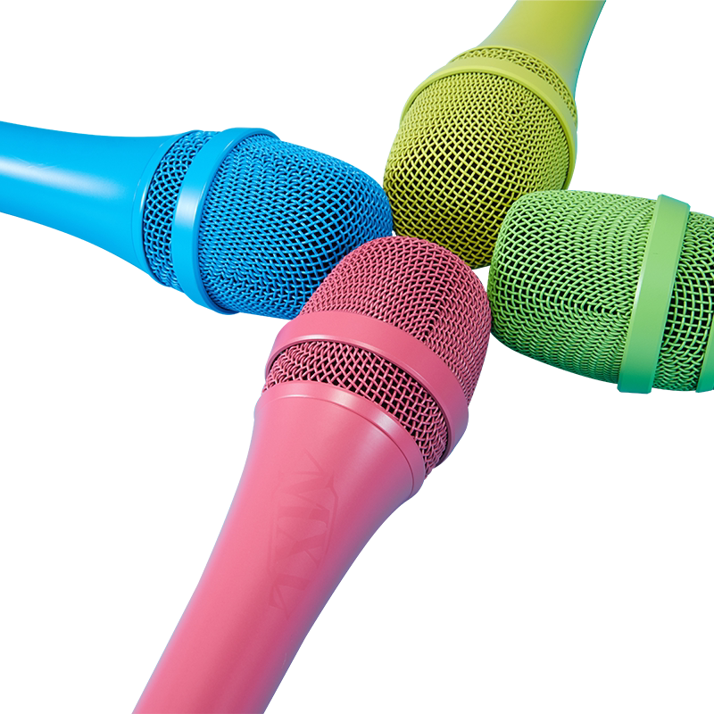 美国mxllsm9彩色手持动圈话筒户外舞台演出话筒