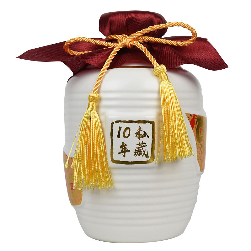 酒 安徽金坛子私藏10白酒坛装 收藏白酒特价 浓香型白酒52度500ml装
