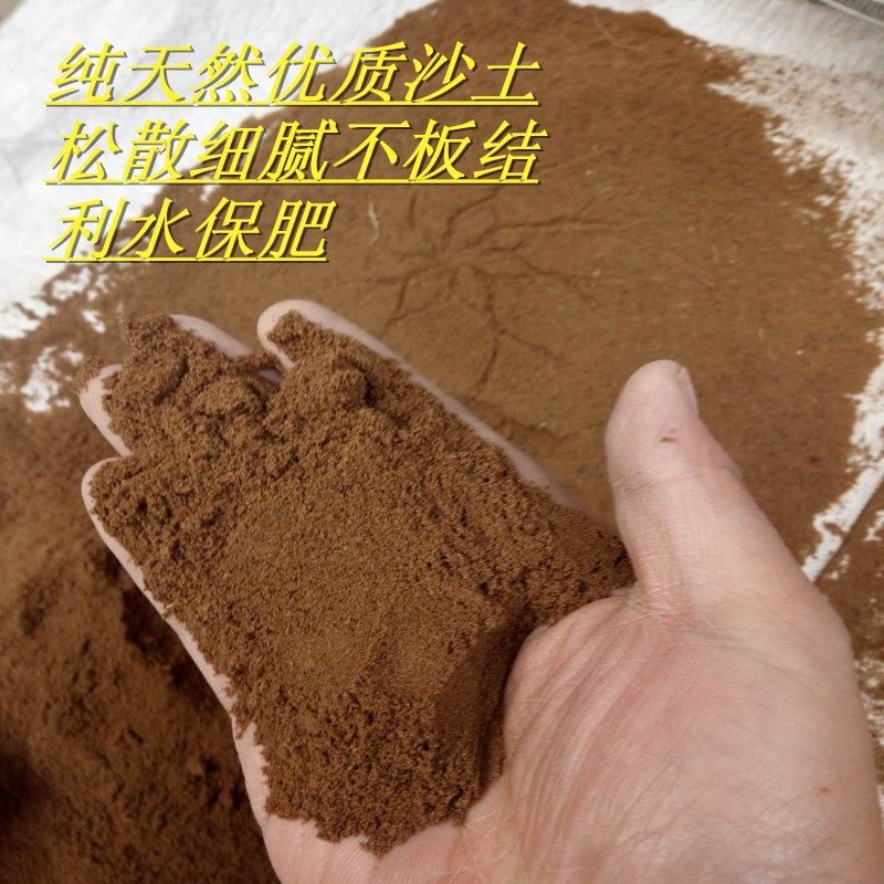 包邮纯天然细沙土种植土多肉配土沙质土沙壤土家庭园艺肥料